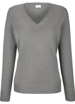 Damen Mona Pullover|Basics<Pullover mit Modal-Anteil