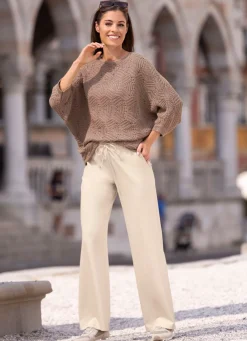 Damen Mona Pullover|Basics<Pullover mit recycelter Baumwolle