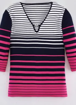 Damen Mona Pullover<Pullover mit Ringeldessin