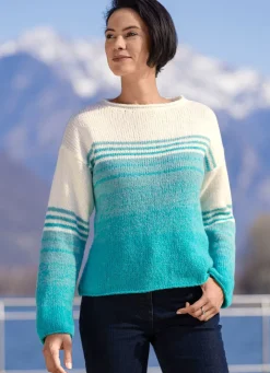 Damen Mona Pullover<Pullover mit Ringelmuster
