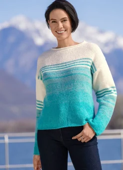 Damen Mona Pullover<Pullover mit Ringelmuster