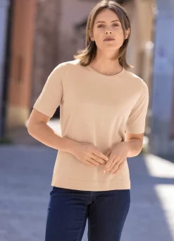 Damen Mona Pullover<Pullover mit rundem Halsausschnitt