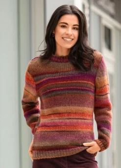 Damen Mona Pullover<Pullover mit Schurwolle
