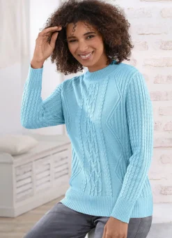 Damen Mona Pullover|Basics<Pullover mit Schurwolle