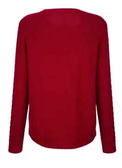 Damen Mona Pullover|Basics<Pullover mit Schurwolle und Kaschmir