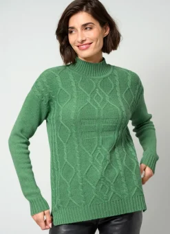 Damen Mona Pullover|Basics<Pullover mit Schurwolle und Kaschmir