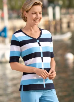 Damen Mona Pullover<Pullover mit Sreifendessin