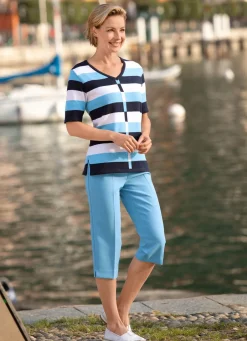 Damen Mona Pullover<Pullover mit Sreifendessin