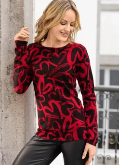 Damen Mona Pullover<Pullover mit viel Herz