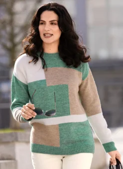 Damen Mona Pullover<Pullover mit weichem Griff