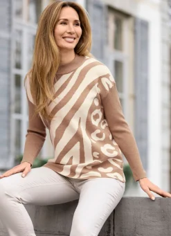 Damen Mona Pullover<Pullover mit weichem Griff