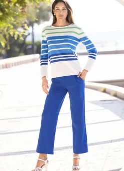 Damen Mona Pullover<Pullover mit zartem Strukturmuster