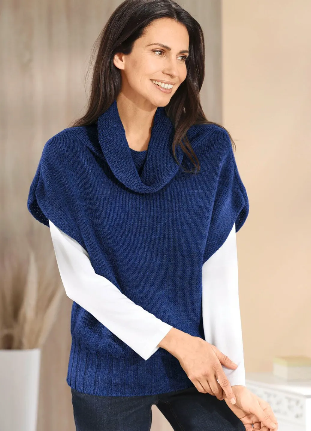 Hot Pullunder mit Alpaka Damen Pullunder|Basics