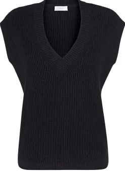 Pullunder mit überschnittener Schulter Damen Pullunder|Pullover