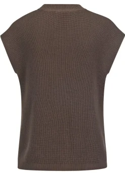 Hot Pullunder mit überschnittener Schulter Damen Pullunder|Pullover