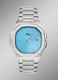 Sale Quartz-Herrenuhr aus Edelstahl Herren Quarzuhren