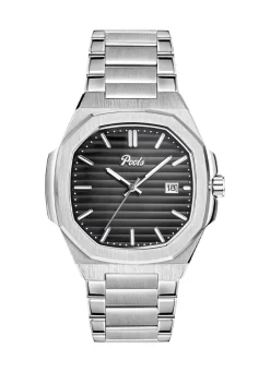 Clearance Quartz-Herrenuhr aus Edelstahl Herren Quarzuhren