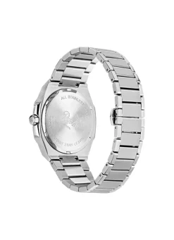 Clearance Quartz-Herrenuhr aus Edelstahl Herren Quarzuhren