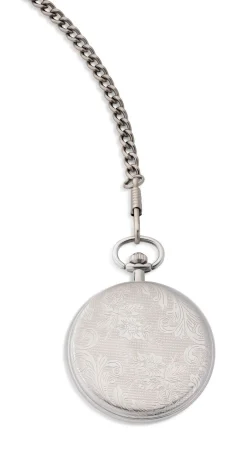 Best Quartz-Taschenuhr mit Metallgehäuse Herren Quarzuhren