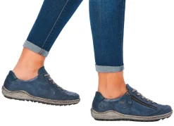Sale Remonte, bequeme Damen-Sneaker, Weite G, mit herausnehmbarem Fußbett Damen Sneaker & Sportschuhe|Schnürschuhe