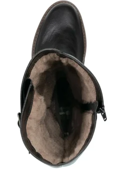 Remonte, gefütterte Damen-Stiefel, Winterschuhe, Weite G, mit Lammfell Damen Winterschuhe|Stiefel & Stiefeletten