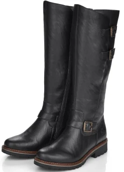 Remonte, gefütterte Damen-Stiefel, Winterschuhe, Weite G, mit Lammfell Damen Winterschuhe|Stiefel & Stiefeletten