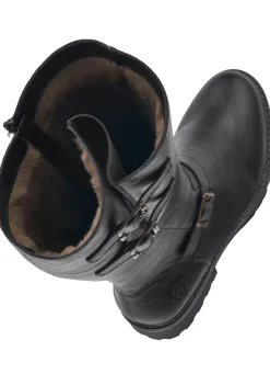 Remonte, gefütterte Damen-Stiefel, Winterschuhe, Weite G, mit Lammfell Damen Winterschuhe|Stiefel & Stiefeletten