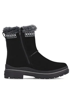 Clearance Remonte, gefütterte Damen-Stiefeletten, Winterschuhe, Weite G, mit Lammfell Damen Winterschuhe|Stiefel & Stiefeletten