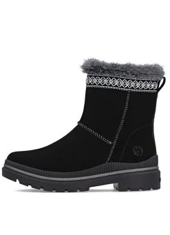 Clearance Remonte, gefütterte Damen-Stiefeletten, Winterschuhe, Weite G, mit Lammfell Damen Winterschuhe|Stiefel & Stiefeletten