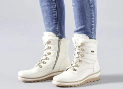 New Remonte, gefütterte Damen-Stiefeletten, Winterschuhe, Weite G, mit Lammwolle Damen Winterschuhe|Stiefel & Stiefeletten