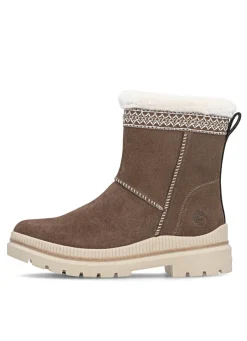 Discount Remonte, gefütterte Damen-Stiefeletten, Winterschuhe, Weite G, mit Lammfell Damen Winterschuhe|Stiefel & Stiefeletten