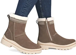 Discount Remonte, gefütterte Damen-Stiefeletten, Winterschuhe, Weite G, mit Lammfell Damen Winterschuhe|Stiefel & Stiefeletten