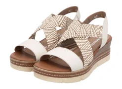 Clearance Remonte Sandalette mit Flechtdurchzügen Damen Sandalen