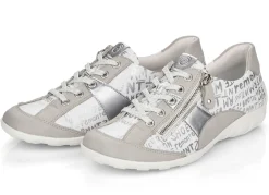 Online Remonte Sneaker mit bedruckten Besätzen Damen Sneaker & Sportschuhe|Schnürschuhe