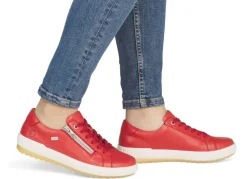 Best Remonte, sportliche Damen-Sneaker, Weite G, mit herausnehmbarem Fußbett Damen Sneaker & Sportschuhe|Schnürschuhe