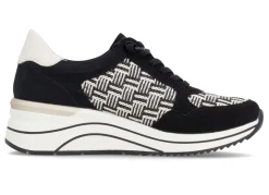 Outlet Remonte, sportliche Damen-Sneaker, Weite H, mit herausnehmbarem Fußbett Damen Sneaker & Sportschuhe|Schnürschuhe