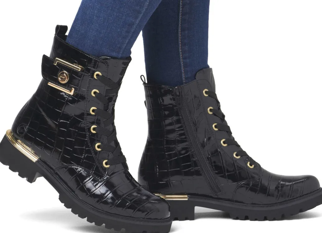 Remonte, stylische Damen-Stiefeletten, Winterschuhe, Weite G, mit herausnehmbarem Fußbett Damen Winterschuhe|Stiefel & Stiefeletten
