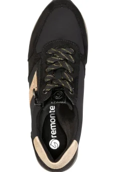 Hot Remonte, trendige Damen-Sneaker, Weite G, mit herausnehmbarem Fußbett Damen Sneaker & Sportschuhe|Schnürschuhe