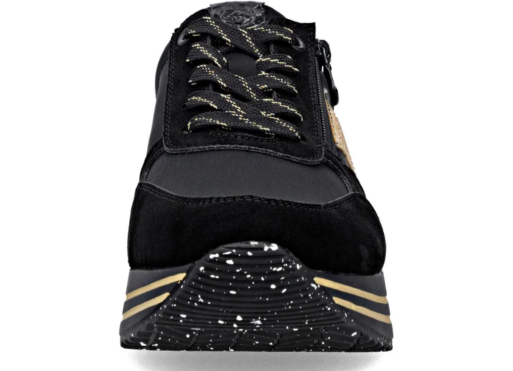 Hot Remonte, trendige Damen-Sneaker, Weite G, mit herausnehmbarem Fußbett Damen Sneaker & Sportschuhe|Schnürschuhe