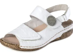 Best Rieker, bequeme Damen-Sandalen, Weite H, mit herausnehmbarem Fußbett Damen Sandalen
