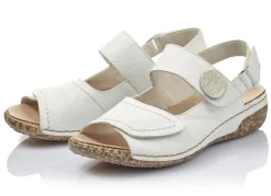 Best Rieker, bequeme Damen-Sandalen, Weite H, mit herausnehmbarem Fußbett Damen Sandalen