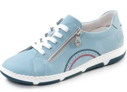 Rieker, bequeme Damen-Sneaker, Weite H, mit herausnehmbarem Fußbett Damen Sneaker & Sportschuhe|Schnürschuhe