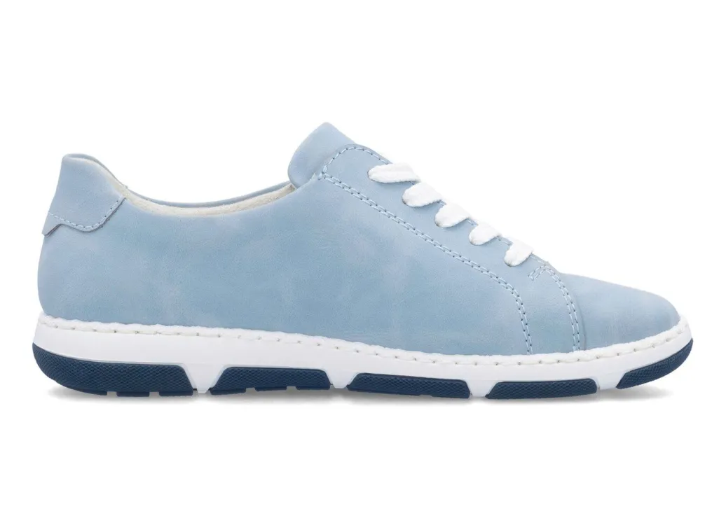 Rieker, bequeme Damen-Sneaker, Weite H, mit herausnehmbarem Fußbett Damen Sneaker & Sportschuhe|Schnürschuhe
