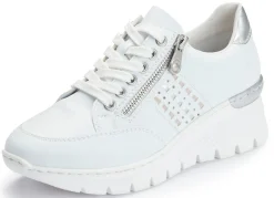 Sale Rieker, bequeme Damen-Sneaker, Weite G, mit Reißverschluss Damen Sneaker & Sportschuhe|Schnürschuhe