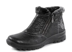 Online Rieker, gefütterte Damen-Boots, Winterschuhe, mit Reißverschluss Damen Winterschuhe|Stiefel & Stiefeletten