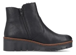 Best Rieker, gefütterte Damen-Stiefeletten, Winterschuhe, mit Reißverschluss Damen Winterschuhe|Stiefel & Stiefeletten