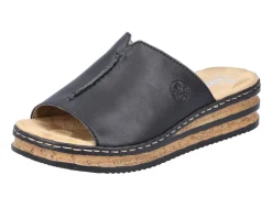 Clearance Rieker, klassische Damen-Pantoletten, aus Synthetik Damen Pantoletten