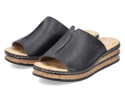 Clearance Rieker, klassische Damen-Pantoletten, aus Synthetik Damen Pantoletten