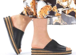 Clearance Rieker, klassische Damen-Pantoletten, aus Synthetik Damen Pantoletten