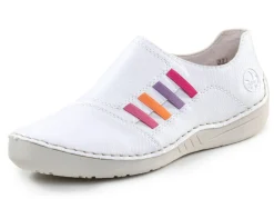 Sale Rieker, klassische Damen-Slipper, mit Gummizug Damen Slipper